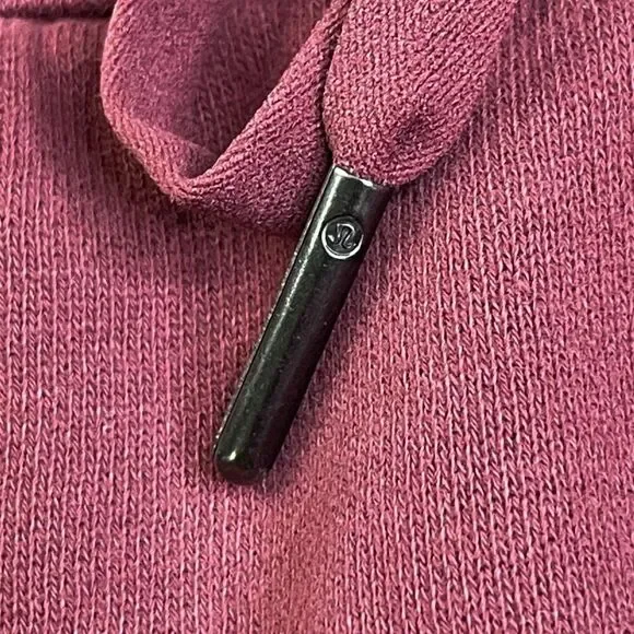 Lululemon Scuba High Rise Jogger Sweatpants Smokey Red 6 - Picture 8 of 12